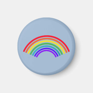RAINBOW BLUE HAPPINESS MAGNET