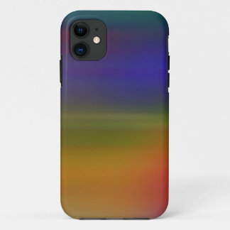 rainbow blurr iPhone 11 case