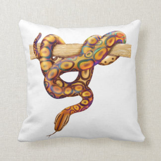 Rainbow Boa Snake Pillow