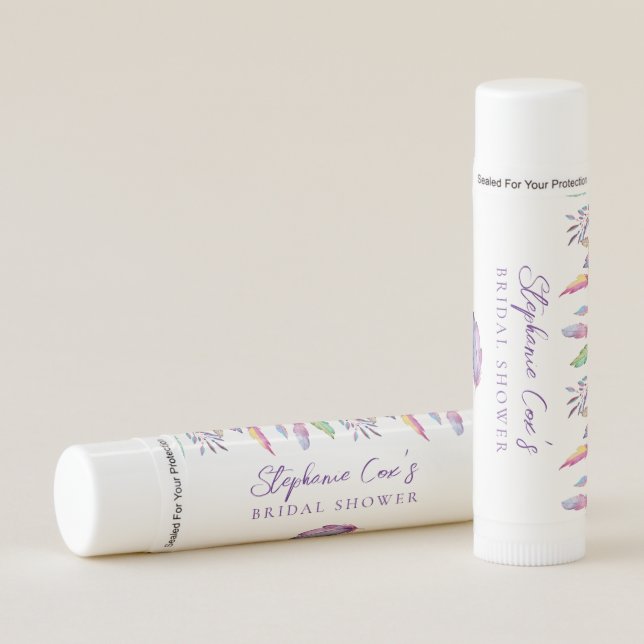Rainbow Boho Lip Balm (Front)