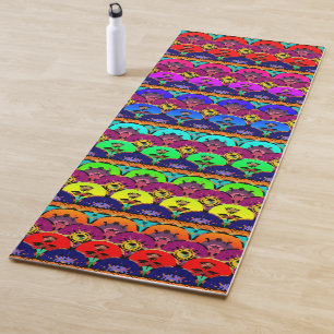 Rainbow Boho Sunrise You Customize Yoga Mat