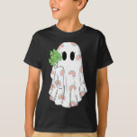 Rainbow Boo Shamrock Ghost St Patrick&#39;s Day Spooky T-Shirt