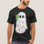 Rainbow Boo Shamrock Ghost St Patrick&#39;s Day Spooky T-Shirt