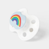 Rainbow BooginHead (0-6 monts) Pacifier (Front Right)