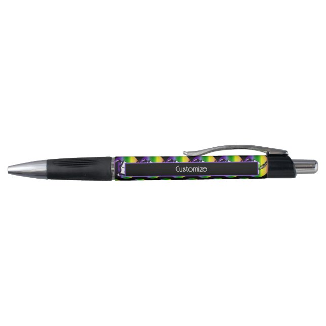 Rainbow Book And Quill Promotional Pen (Top)