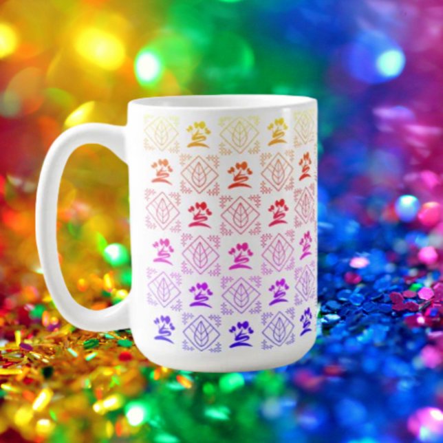 Rainbow Botanical Delight Coffee Mug (Creator Uploaded)