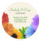 Rainbow Bouquet Wedding