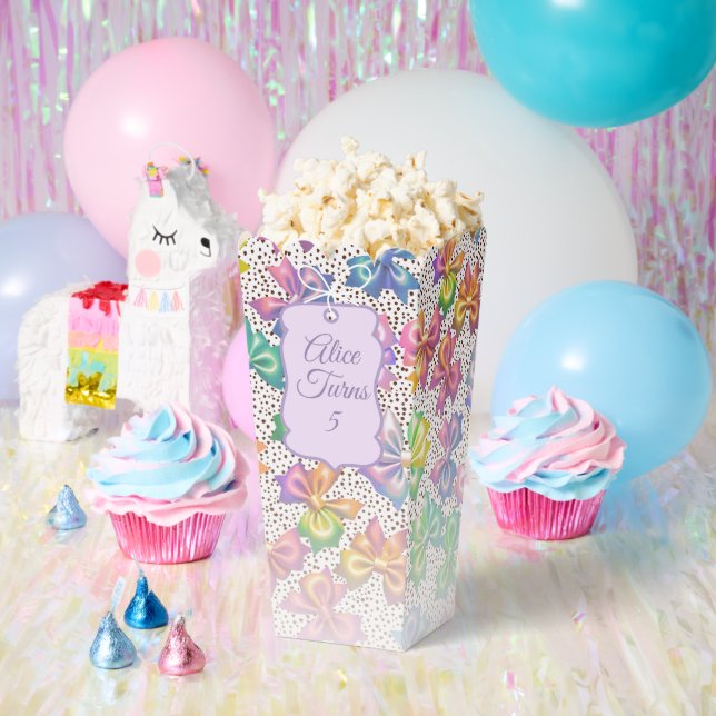 Rainbow Bow Party  Favor Boxes (Party)