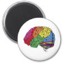 Rainbow Brain Magnet