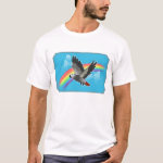 Rainbow Bridge African Grey Parrot T-Shirt