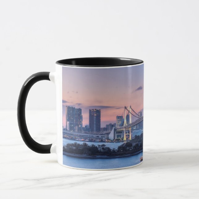 Rainbow Bridge at twilight Mug (Left)