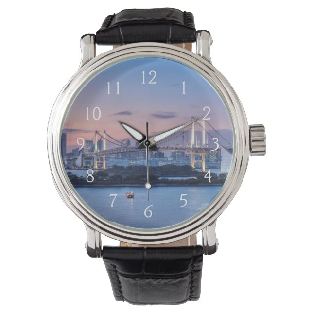 Rainbow Bridge at twilight Watch (Front)