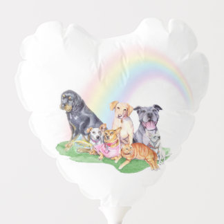 Rainbow Bridge Balloon - Pet Loss - Sympathy Gift