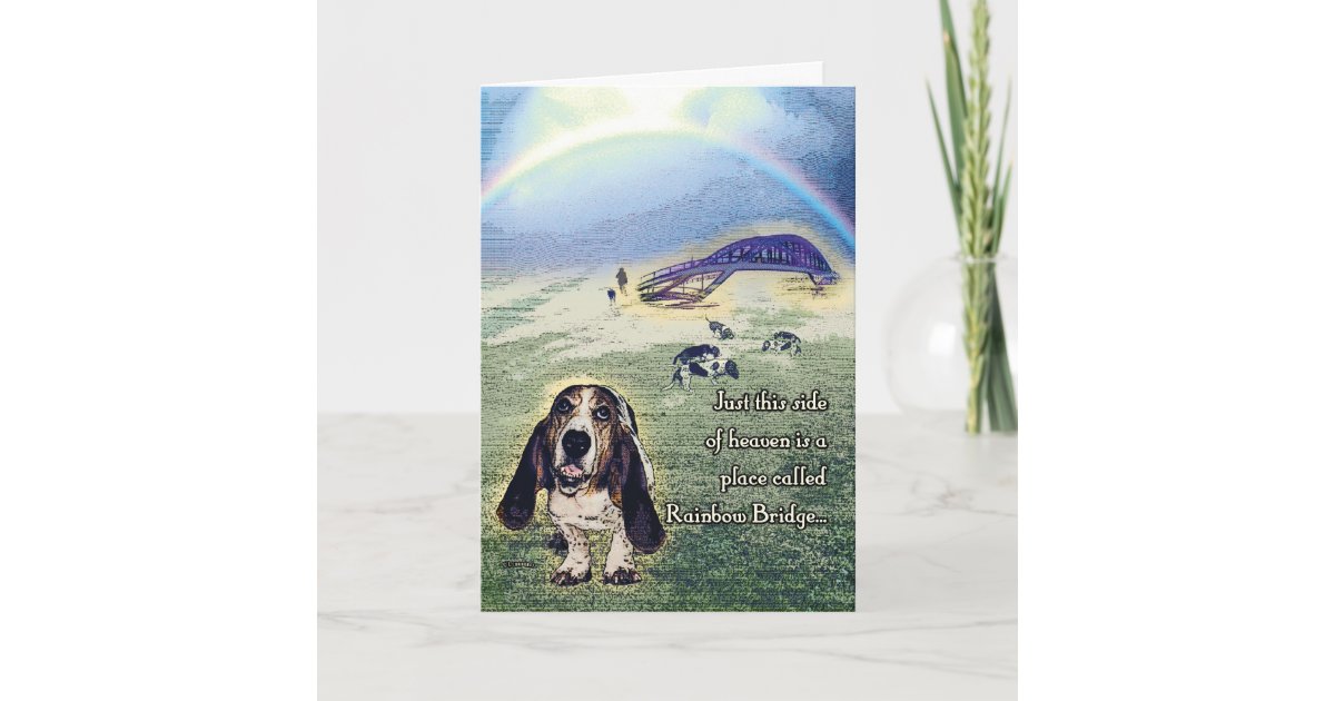 Rainbow Bridge card | Zazzle.com
