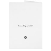 Rainbow Bridge Card (Back)
