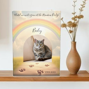 Rainbow Bridge-Custom Pet Photo Block