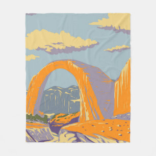 Rainbow Bridge Fleece Blanket