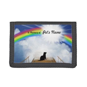 Rainbow Bridge for Ferrets Trifold Wallet