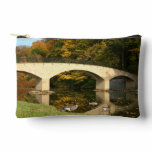 Rainbow Bridge in Fall at Grove City College Accessory Pouch