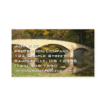 Rainbow Bridge in Fall at Grove City College Business Card