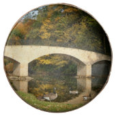 Rainbow Bridge in Fall at Grove City College Chocolate Covered Oreo (Front)