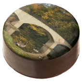 Rainbow Bridge in Fall at Grove City College Chocolate Covered Oreo (Angled)