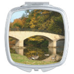 Rainbow Bridge in Fall at Grove City College Compact Mirror
