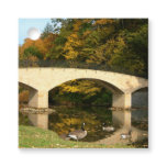 Rainbow Bridge in Fall at Grove City College Favor Tags