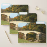 Rainbow Bridge in Fall at Grove City College File Folder