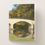 Rainbow Bridge in Fall at Grove City College Pocket Folder