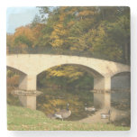 Rainbow Bridge in Fall at Grove City College Stone Coaster
