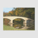 Rainbow Bridge in Fall at Grove City College Tissue Paper