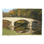 Rainbow Bridge in Fall at Grove City College Towel