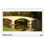 Rainbow Bridge in Fall at Grove City College Wall Decal