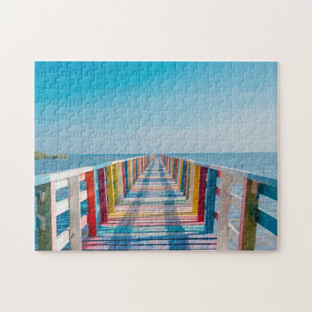 Rainbow Bridge Jigsaw Puzzle (Horizontal)