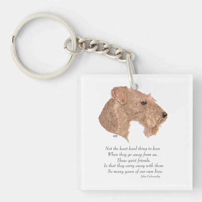 Rainbow Bridge Keepsake Keychain (Front)