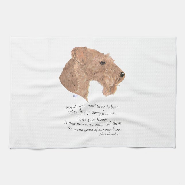 Rainbow Bridge Keepsake Towel (Horizontal)