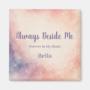 Rainbow Bridge Memorial Magnet Watercolor