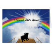 Rainbow Bridge Memorial Poem for Pigs (Front Horizontal)