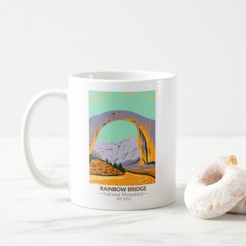 Rainbow Bridge National Monument Utah Vintage Coffee Mug