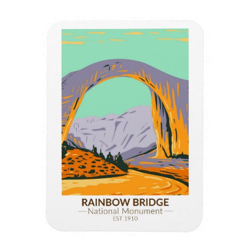 Rainbow Bridge National Monument Utah Vintage Magnet
