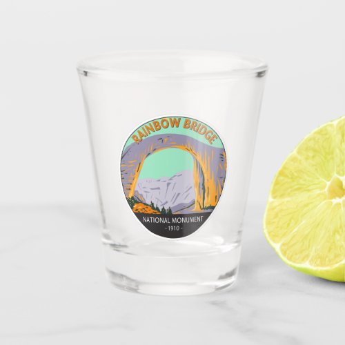 Rainbow Bridge National Monument Utah Vintage  Shot Glass