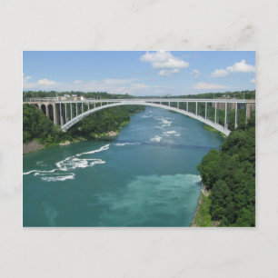 Rainbow Bridge, Niagara Falls Postcard
