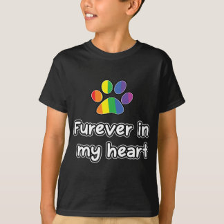 Rainbow Bridge - Pet Loss, furever in my heart T-Shirt