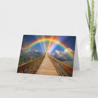Rainbow Bridge Pet Memorial Loss Cat Dog
