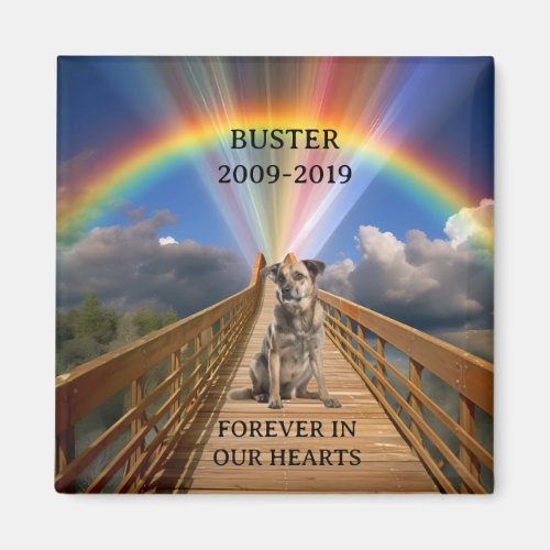 Rainbow Bridge Pet Memorial Loss Customize 
