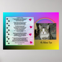 Pet Memorial - Pet Loss Quote Poster