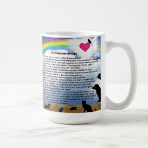 Rainbow Bridge Poem Coffee Mug