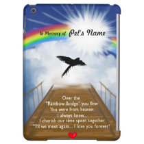 Rainbow Bridge Poem For Birds iPad Air Case