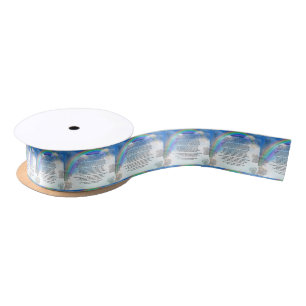 Rainbow Bridge Poem Satin Ribbon